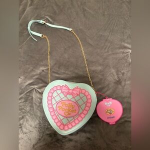 Polly Pocket Heart-Shaped Crossbody Bag